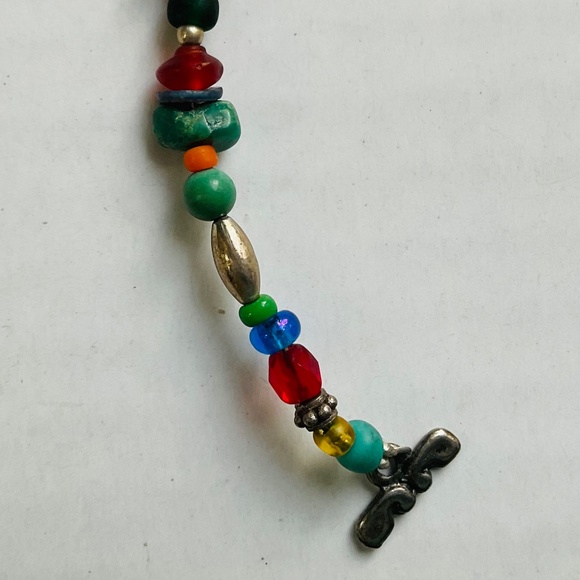 Handmade Multi Stone bracelet 7” - Picture 3 of 6